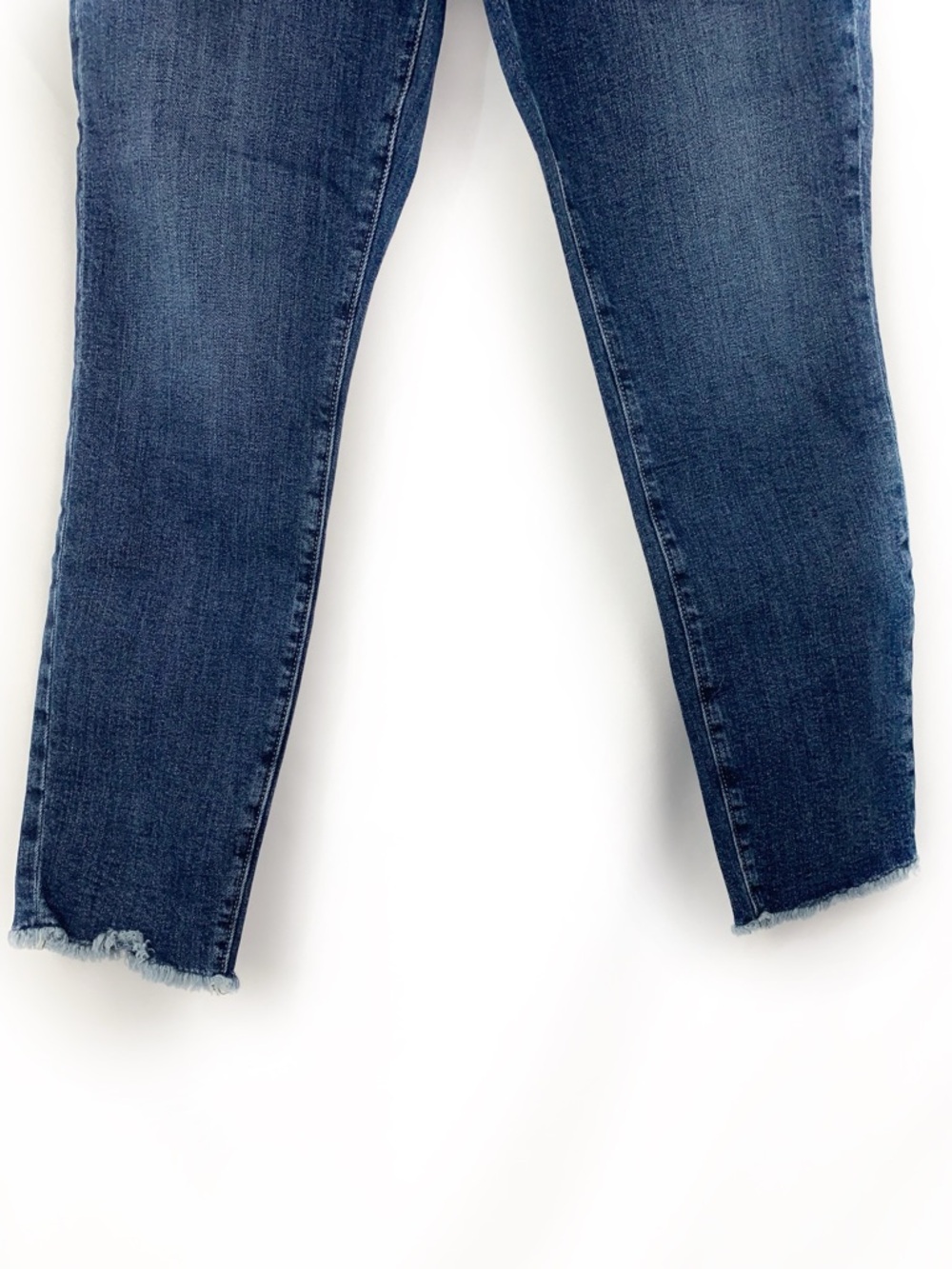 LOFT Dark Wash High-Rise Skinny Jeans - Picture 3 of 7